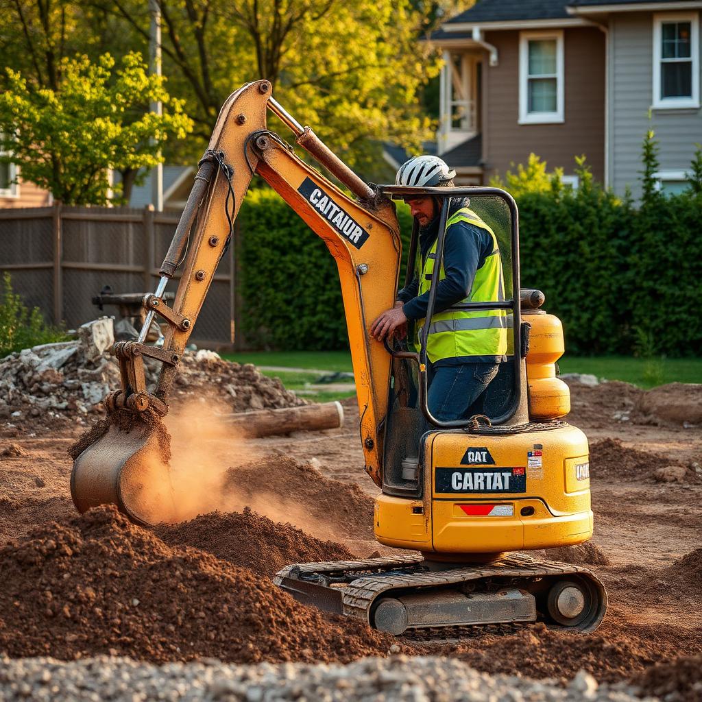 Travaux de terrain